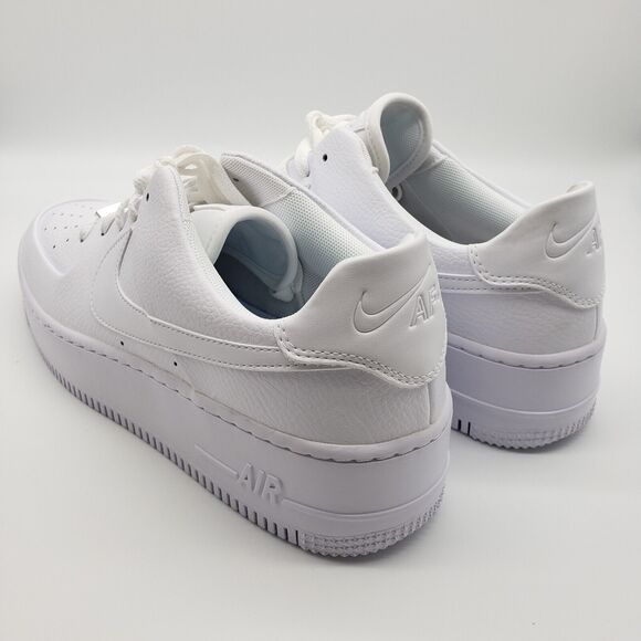 Nike Air Force 1 AF1 Sage Low Women's Shoes AR5339 100 White Size 11. - Picture 9 of 16